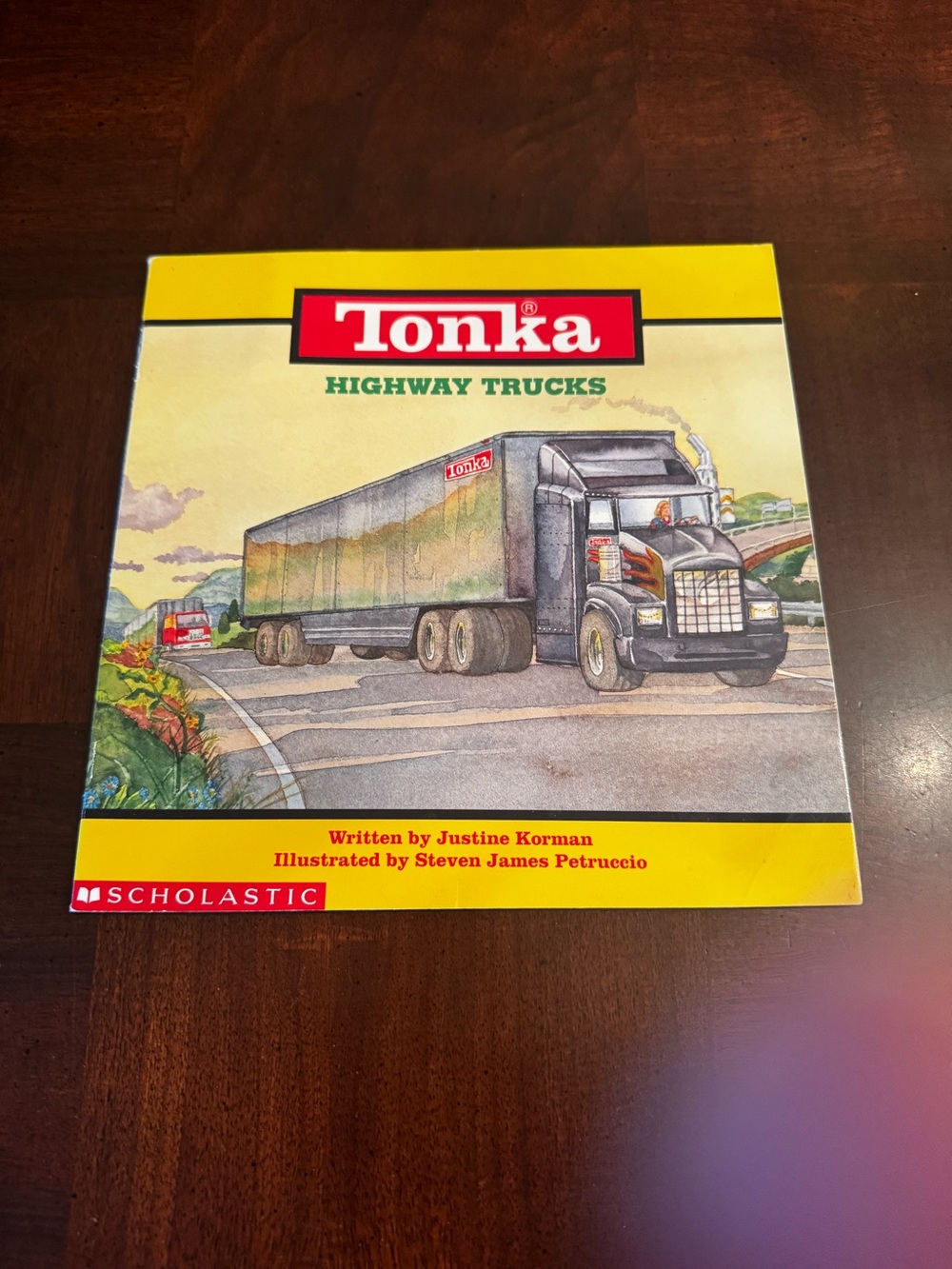 Tonka Trucks Highway Trucks Book Kids Scholastic